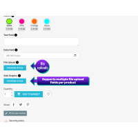 Product Custom Options / Attributes - Prestashop Module