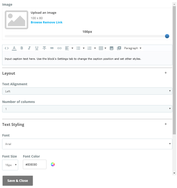 Caption Block Newsletter Wizard Pro – Prestafusion Blog