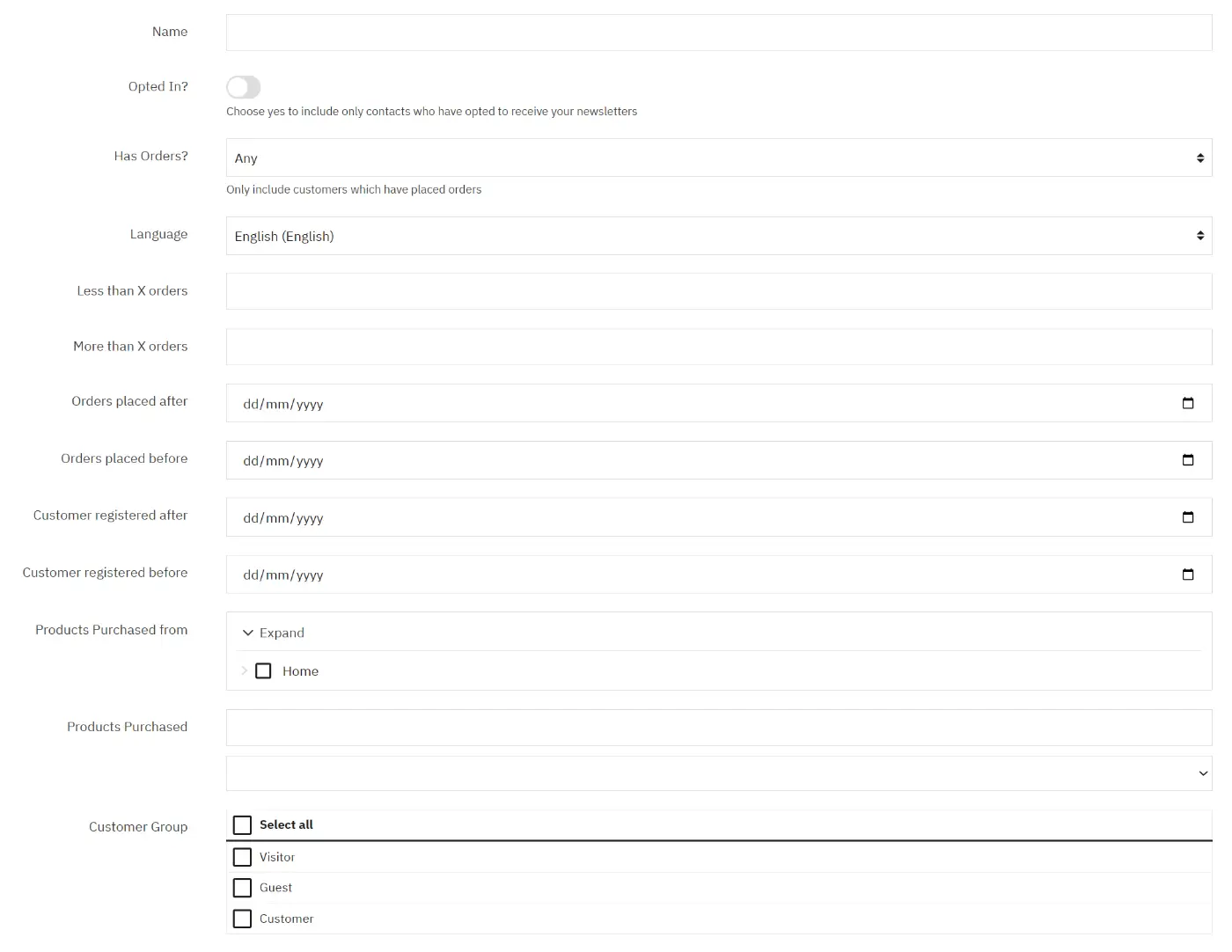 Creating a new mailing list