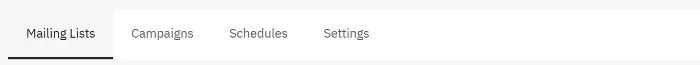 configuration Tabs